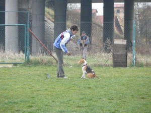 Aport - odevzdání činky